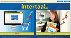 Desktop Screenshot of intertaal.nl